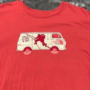 The North Face t shirt